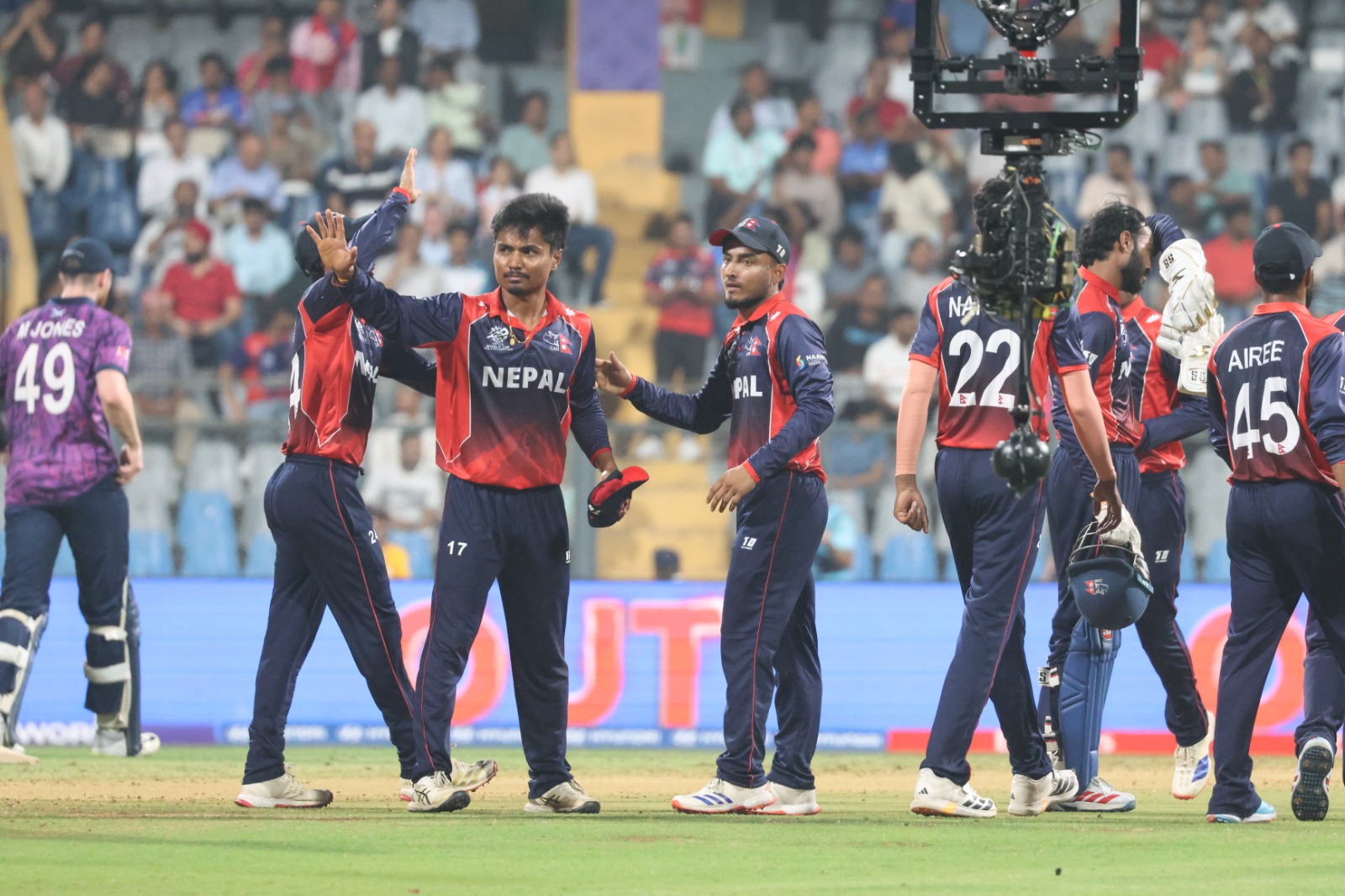 स्कटल्यान्डलाई हराउन नेपालले १७१ रनको लक्ष्य पायो