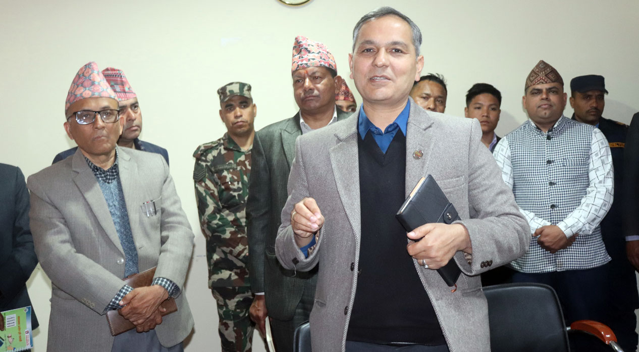 ‘निर्वाचनका निम्ति सुदृढ सुरक्षा व्यवस्था गरेका छौँ’