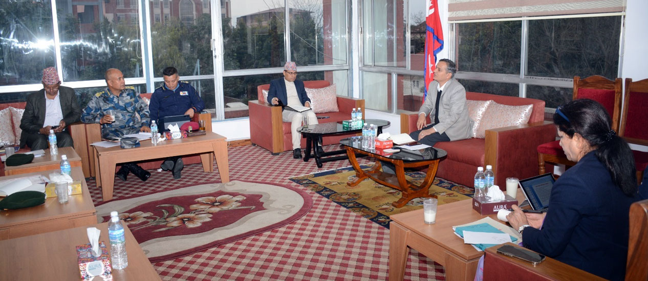 गृहमन्त्रीको निर्देशन- निर्वाचन सुरक्षा प्रभावकारी बनाउनू