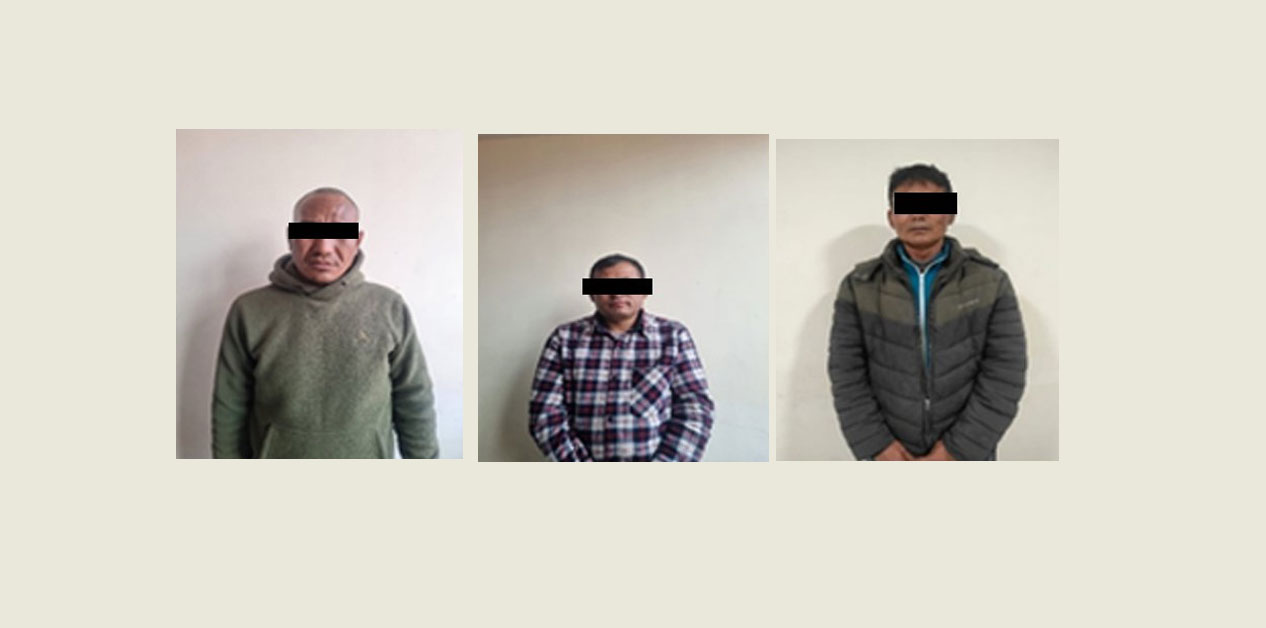 बालेन्द्र शाहको घरमा चोरी गर्ने तीनजना पक्राउ