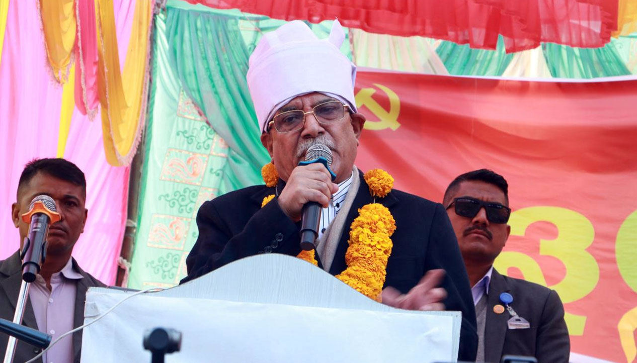 ‘संघर्ष जारी छ‚ अब युद्ध उत्पादनका लागि हुन्छ’