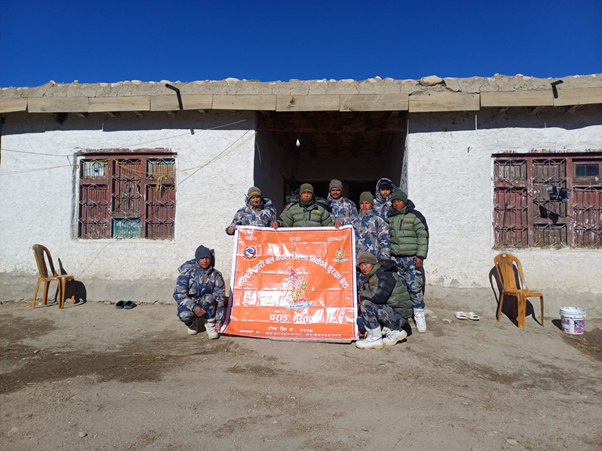 मुस्ताङमा नेपाली सेना र सशस्त्र प्रहरीको निर्वाचन सुरक्षा बेस स्थापना