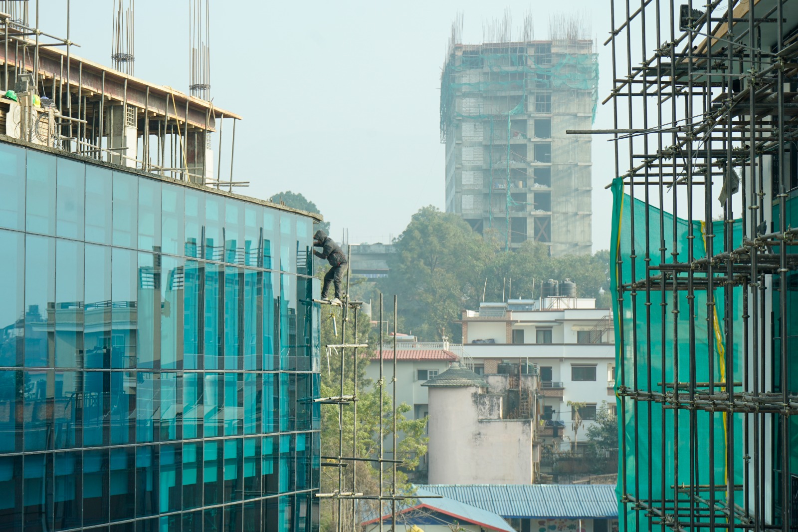 मजदुरीले उठेको सहर