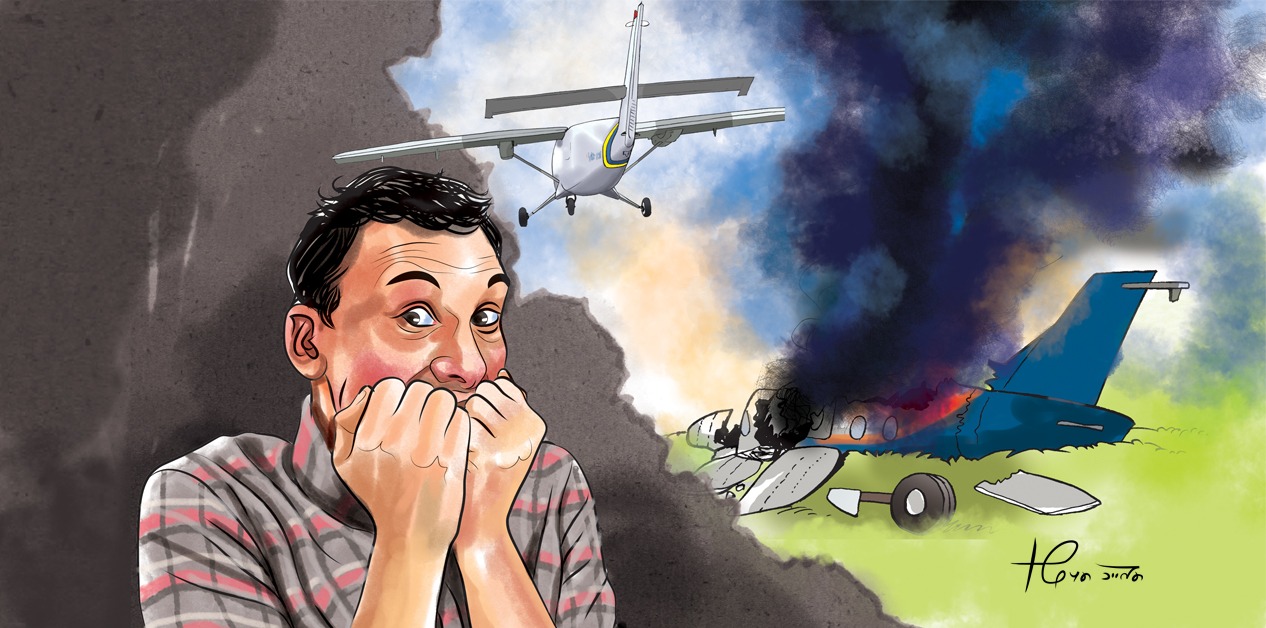 यूएस-बाङ्ला विमान दुर्घटनाले झस्काएको यात्रा