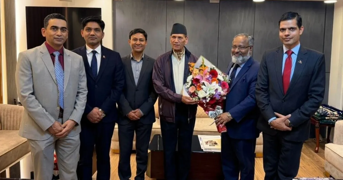 परराष्ट्रमन्त्री शर्मा ढाकामा