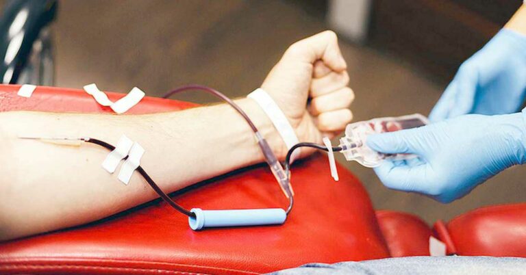 पाल्पामा निर्वाचन प्रहरीद्वारा रक्तदान