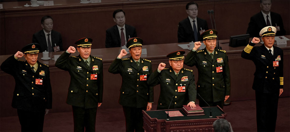 सी चिनफिङद्वारा २३ जनरल बर्खास्त