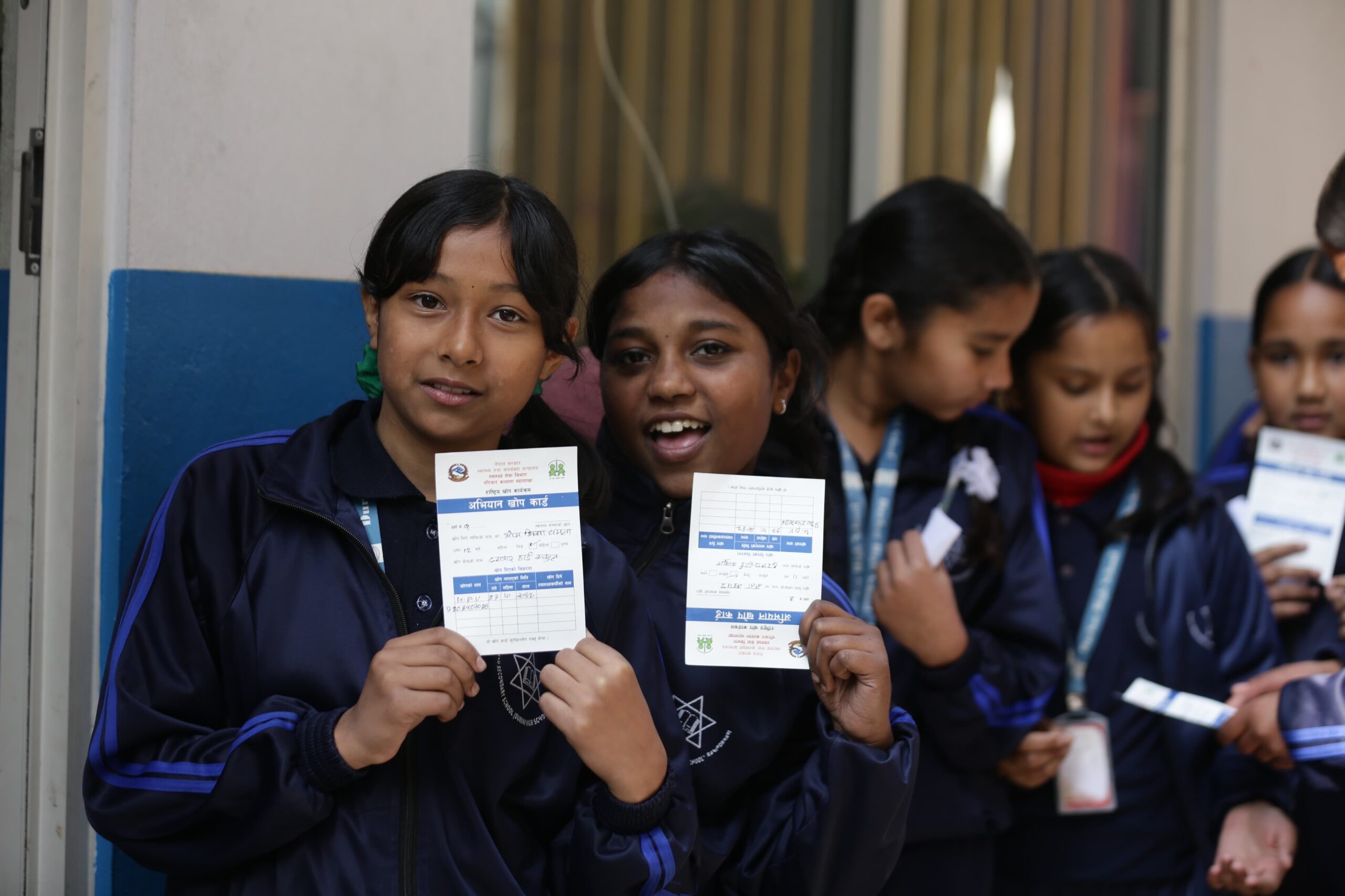 काठमाडौँमा पनि लगाउन थालियो एचपीभी खोप [१० तस्बिर]