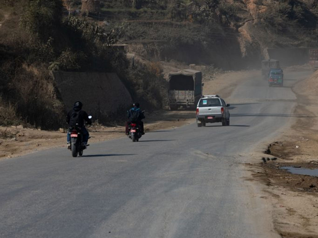 मुग्लिन–मलेखु सडक: कालोपत्र तीव्र