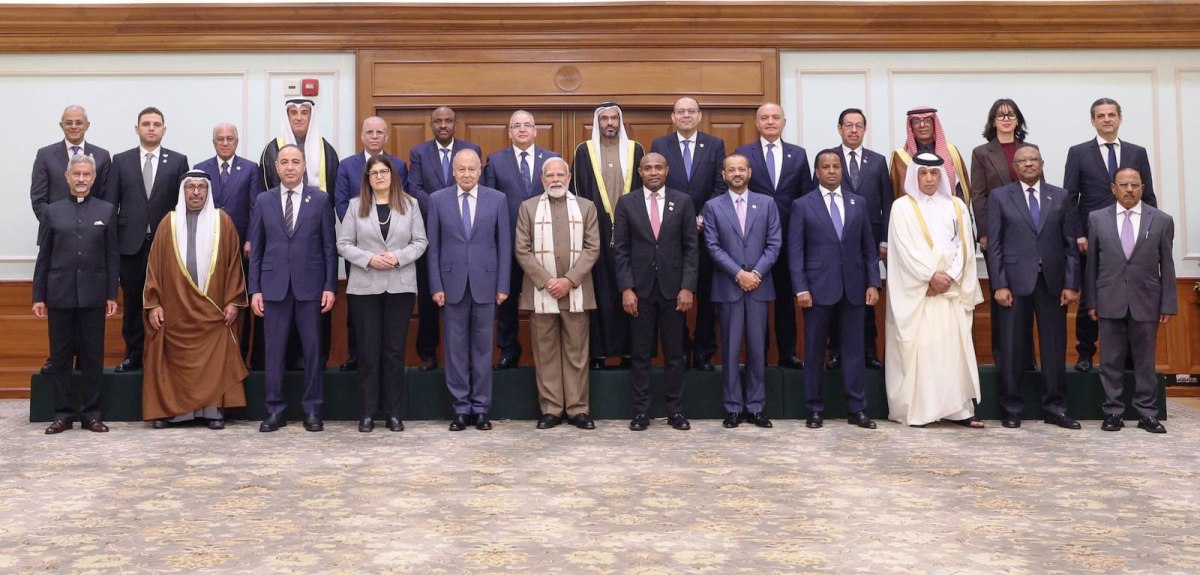 मोदी र अरब लिगका कुटनीतिज्ञको भेट