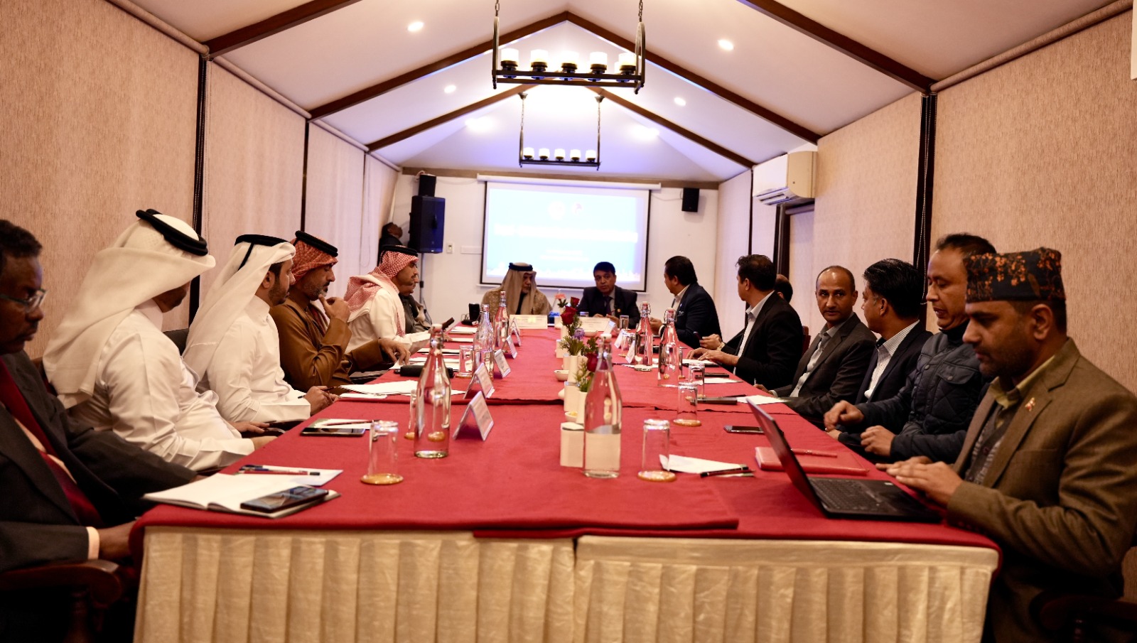 नेपाल-कतार संयुक्त व्यवसाय परिषद्को बैठक काठमाडौँमा सम्पन्न