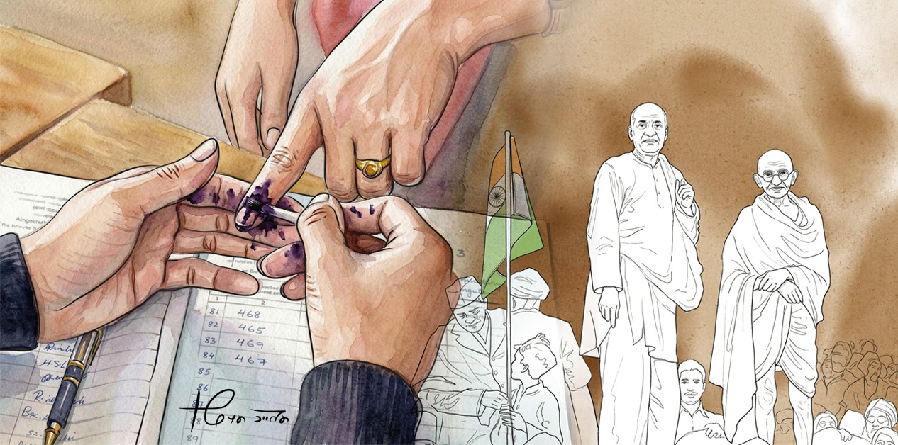 ब्रिटिस भारतको निर्वाचनको पर्यवेक्षक बन्दा