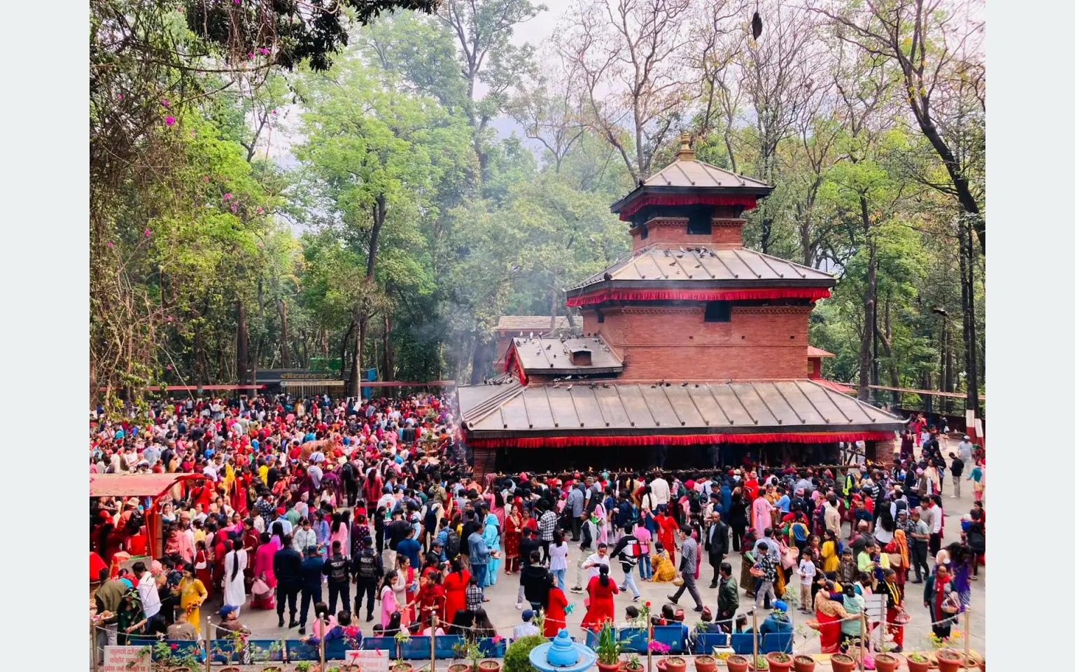 कालिका मन्दिरमा ‘चैतेदसैँ मेला’ को तयारी