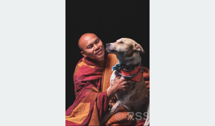 बुद्धको सन्देश बोकेका भिक्षुहरूको अमेरिकामा ‘लङ्ग मार्च’