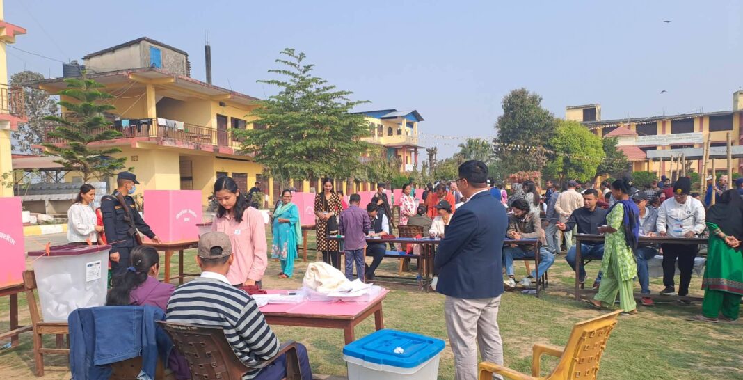 चितवनमा ६४ प्रतिशत मत खस्यो