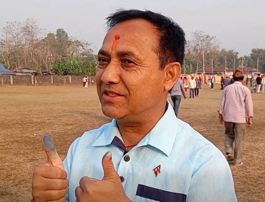 भयरहित वातावरणमा मतदान गरौँ‚ कांग्रेस सबैभन्दा ठुलो दल बन्दै छ : विश्वप्रकाश शर्मा