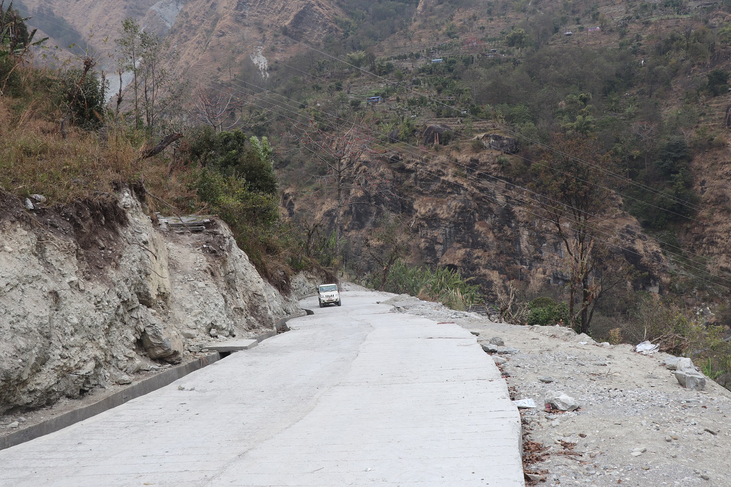 म्याग्दीको भिरकाटे–दोवा सडक स्तरोन्नति : लक्ष्यअघि नै सम्पन्न