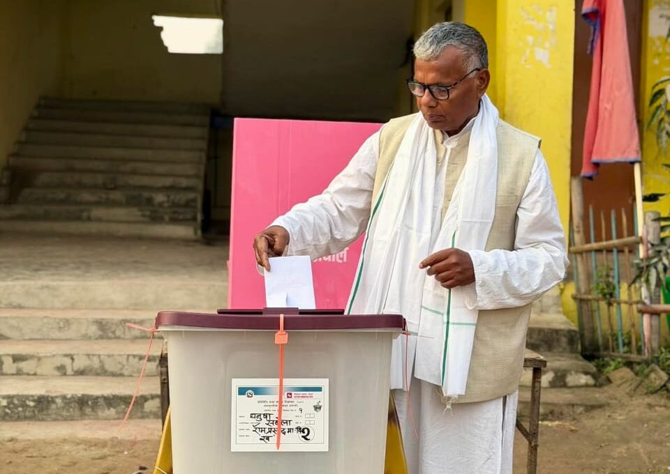 मातृका यादवले गरे मतदान