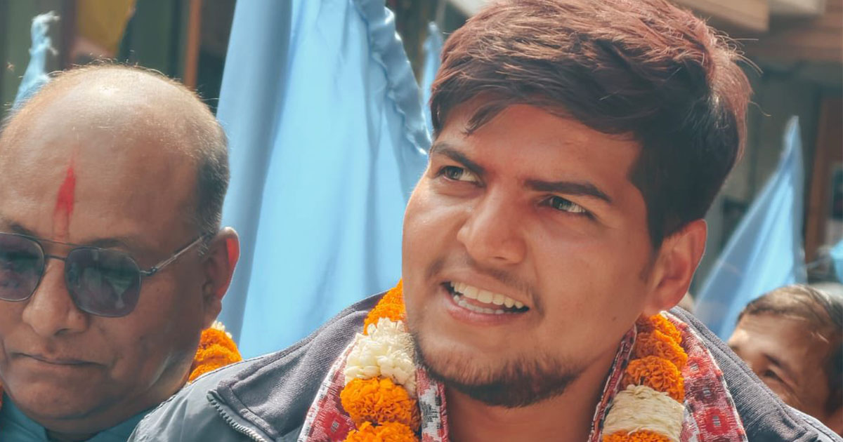 मकवानपुर १ बाट २५ वर्षीय प्रशान्त उप्रेती निर्वाचित