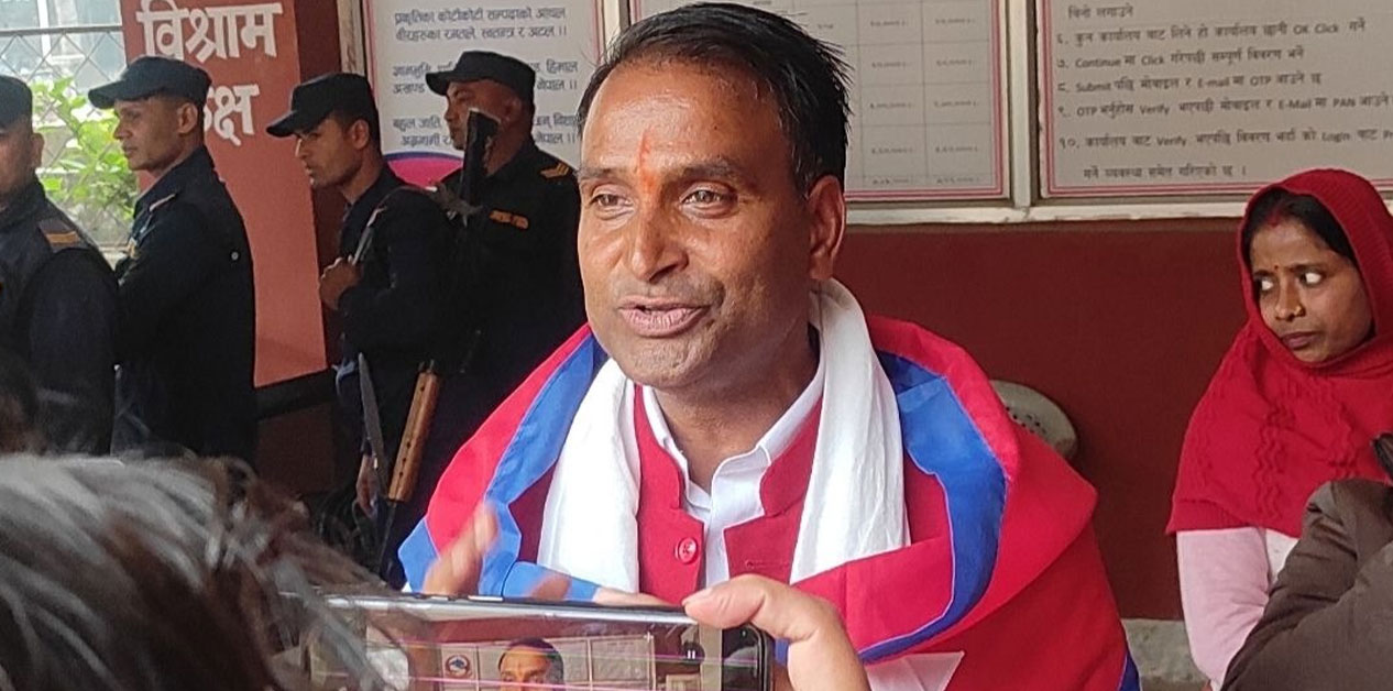 रौतहट १ मा रास्वपाका राजेशकुमार विजयी‚ माधव नेपाल चौथो