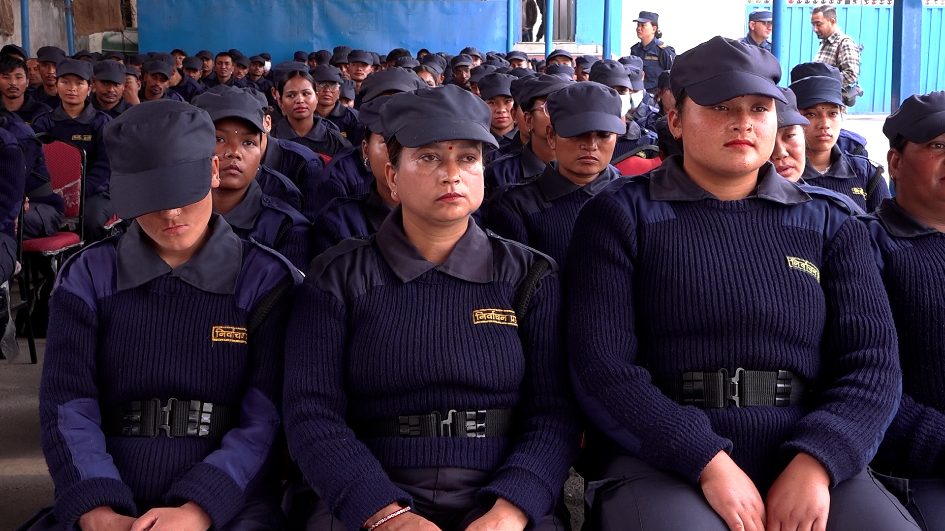निर्वाचन शान्तिपूर्ण हुँदा निर्वाचन प्रहरी खुसी