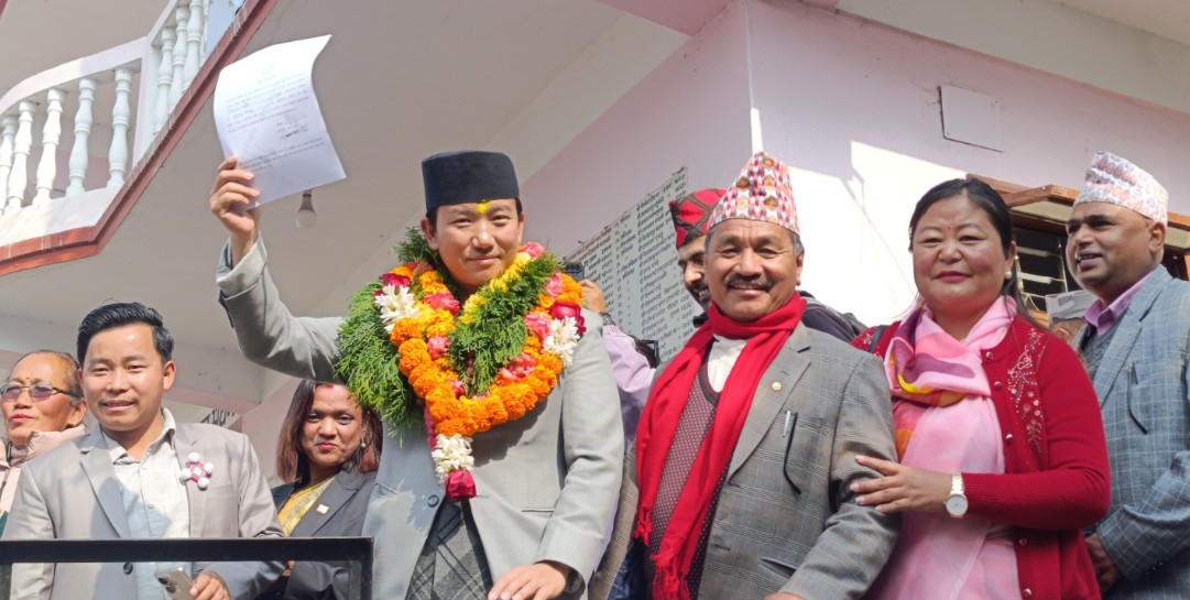 इलाम–२ बाट एमाले उम्मेदवार सुहाङ नेम्बाङ निर्वाचित