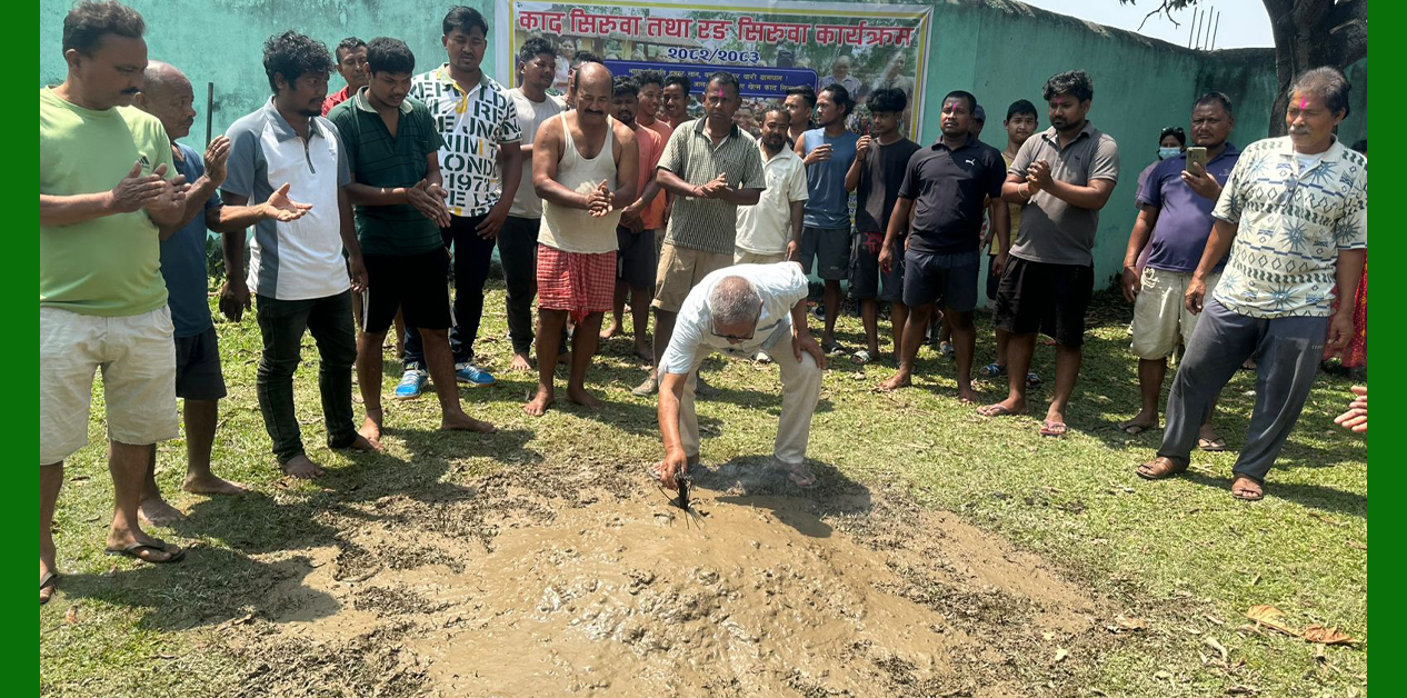 ग्रामथानमा माटो उत्सव