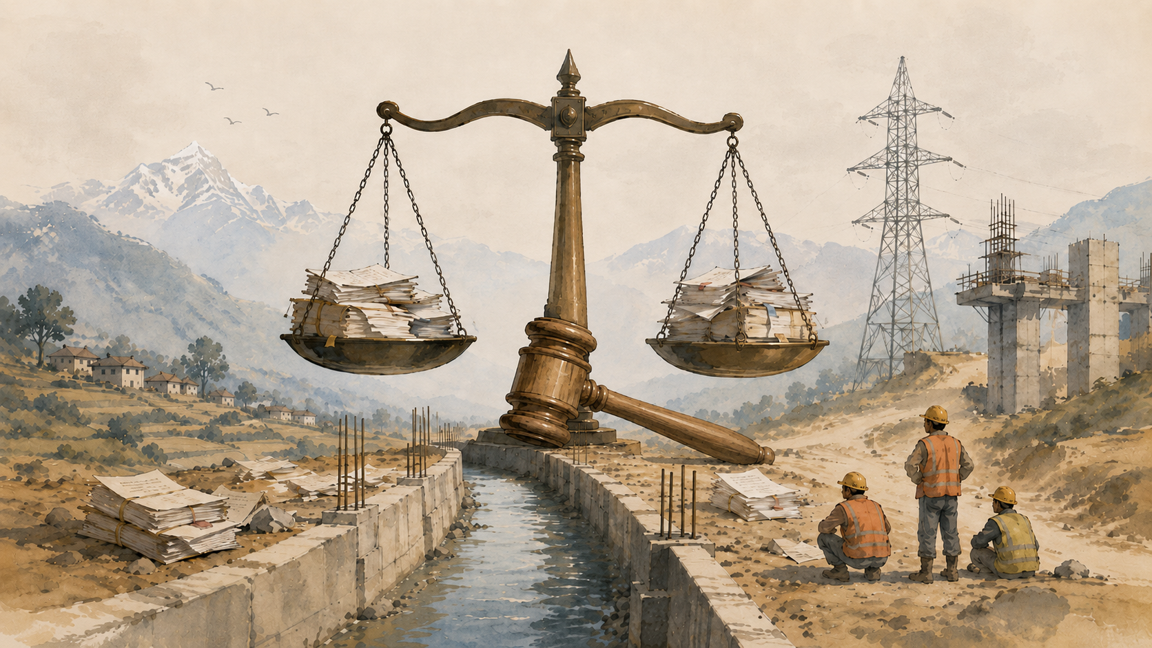 विकासमा अदालतको अड्चन