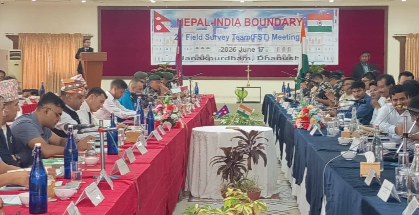 नेपाल-भारतबीच सीमा पिलर व्यवस्थित गर्ने समझदारी