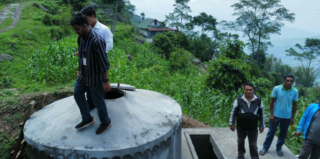सागम र लप्से गाउँमा खानेपानीको पहुँच